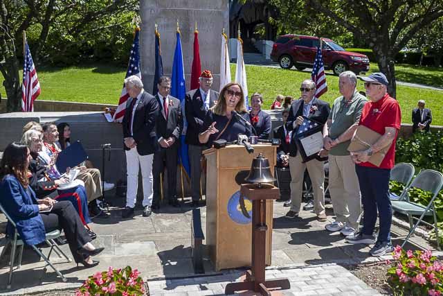 Website image from Legislator Delia DeRiggi-Whitton 023 2025 05 25 Morgan Park Banners Glen Cove Monuments 1617 Peter Budraitis Photo